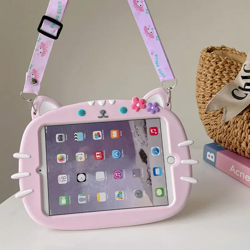 かわいいカエル柄 iPad 9.7インチ 第5世代、第6世代、10.2インチ 第7