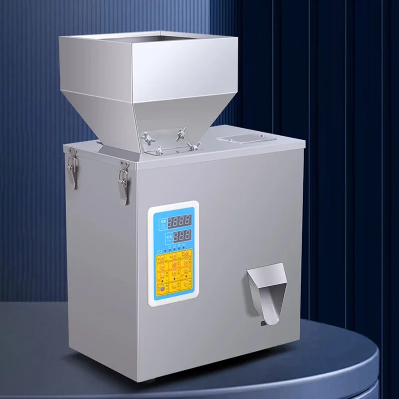 Device Grain Rice Flour Digital Counting Weighing 220V Automatic Tea Granule Powder Filling Machine Small Intelligent Filling