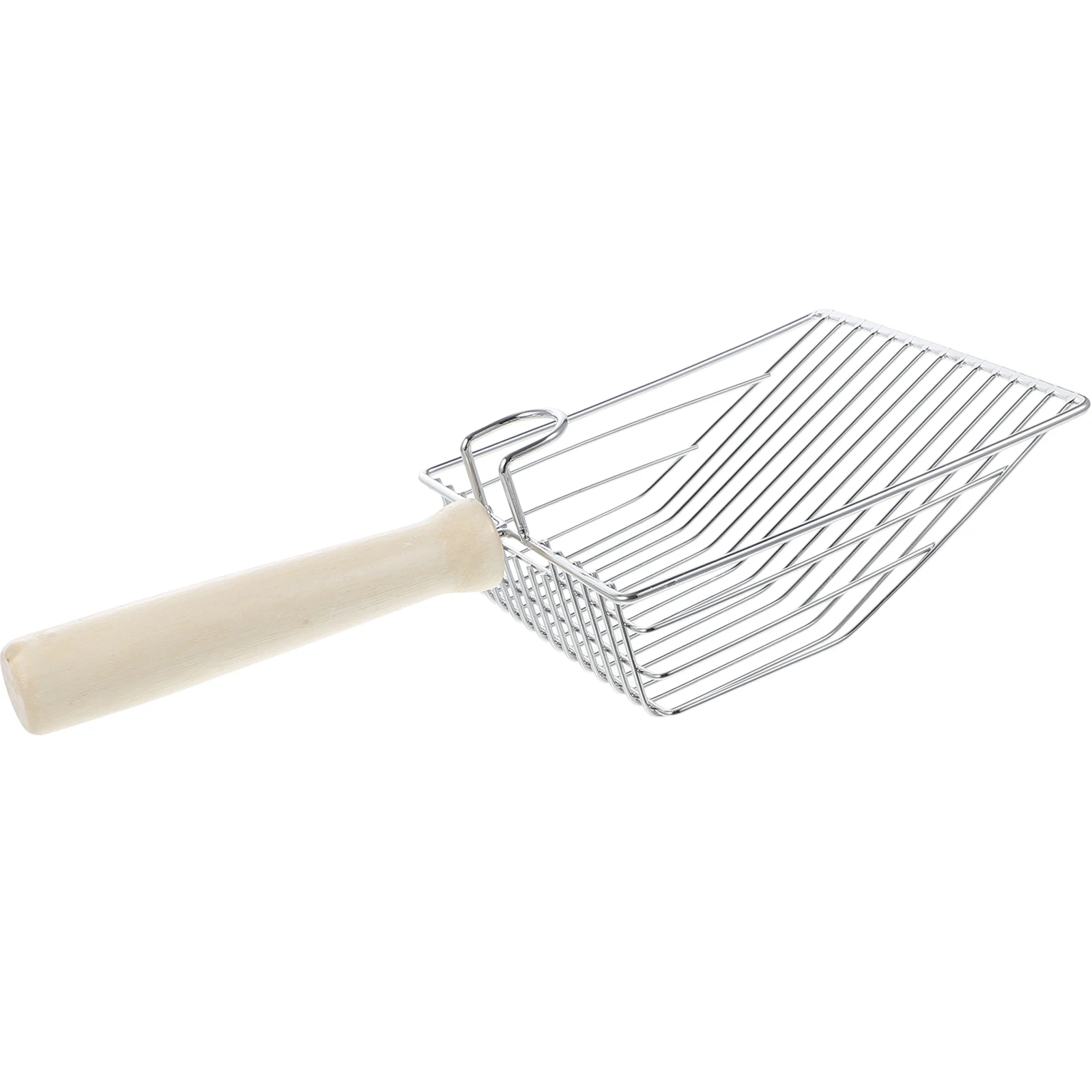 

Cat Litter Scoop Metal Shovel Durable No Smell Practical Helper Long H Comfortable Grasp Save Time Pet Cleaner