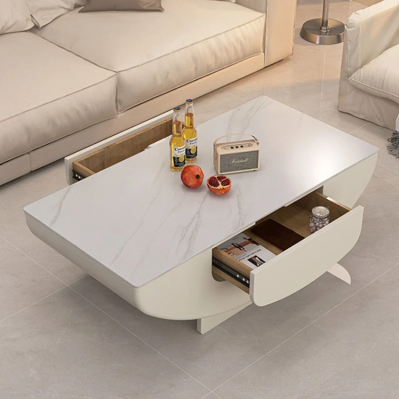 

Furniture Luxury Night Table Tv Wooden Japanese Modern Coffee Tables Conference Middle Stoliki Kawowe Home White Simple Dining