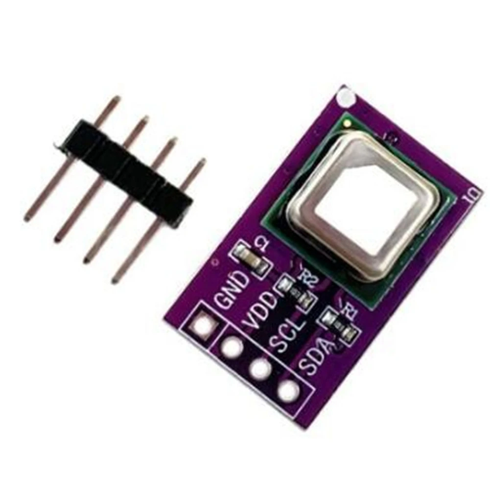 AA08-SCD40 Modulo sensore gas 2,4-5,5 V Rileva rilevatore di anidride carbonica CO2 Rilevamento di temperatura e umidità tramite comunicazione I2C