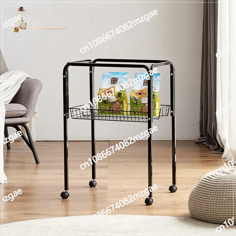 

Поддон для клетки для попугаев, внешний модуль, мобильное шасси, полка