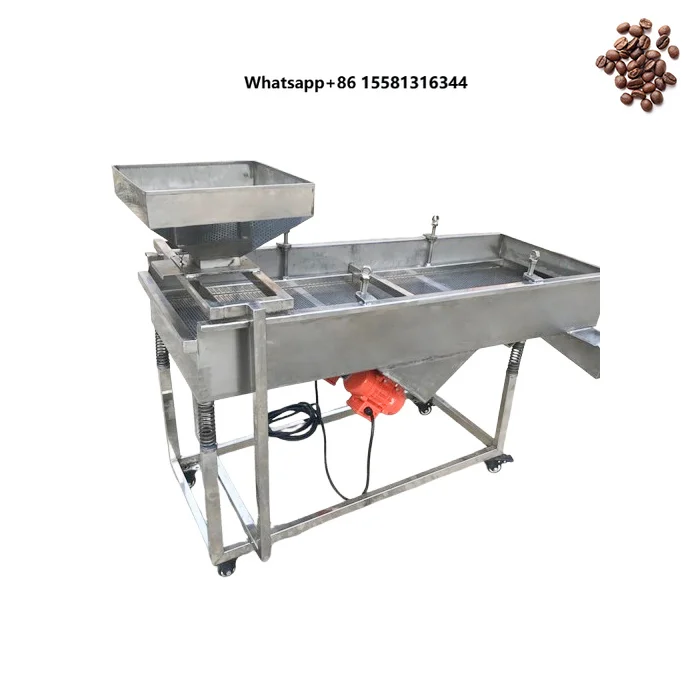 Gravity Separator Machine for Grain Seed Vibrating Sieve Linear Vibrating Screen Sieve