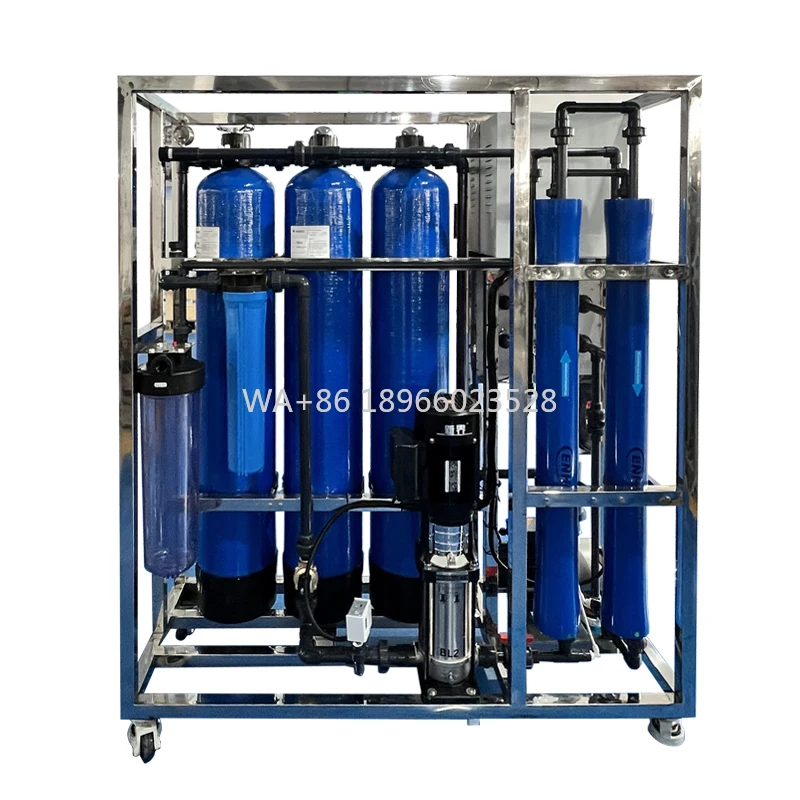 

PLC Pump 1-Year Nickel Chromium Iron Manganese Ammonia Nitrogen GearboxAutomatic Industrial Water Purification Equipment 220V