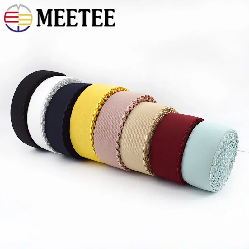 3/5/10M 40mm Elastic Bands Nylon Rubber Band Underwear Trousers Waist Strech Tape Webbing Garment Belt DIY Sewing Accessories