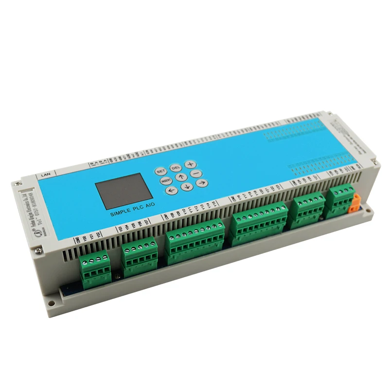 

32 Inputs 32 Outputs PLC Relay Output PLC Programmable Intelligent Controller with 2-channel RS485 communication