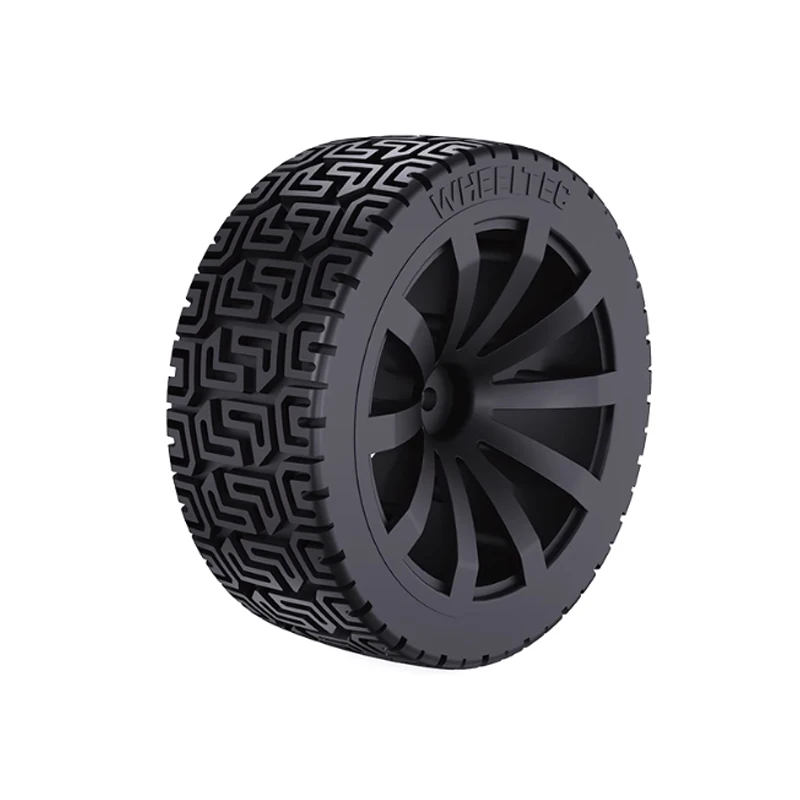 83 mm massieve, robuuste rubberen band, robotwiel, intelligent autoaccessoire, doe-het-zelf-onderdelen