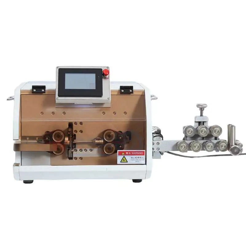 

SU-010 Full automatic touch screen electric small wire cutting stripping machine