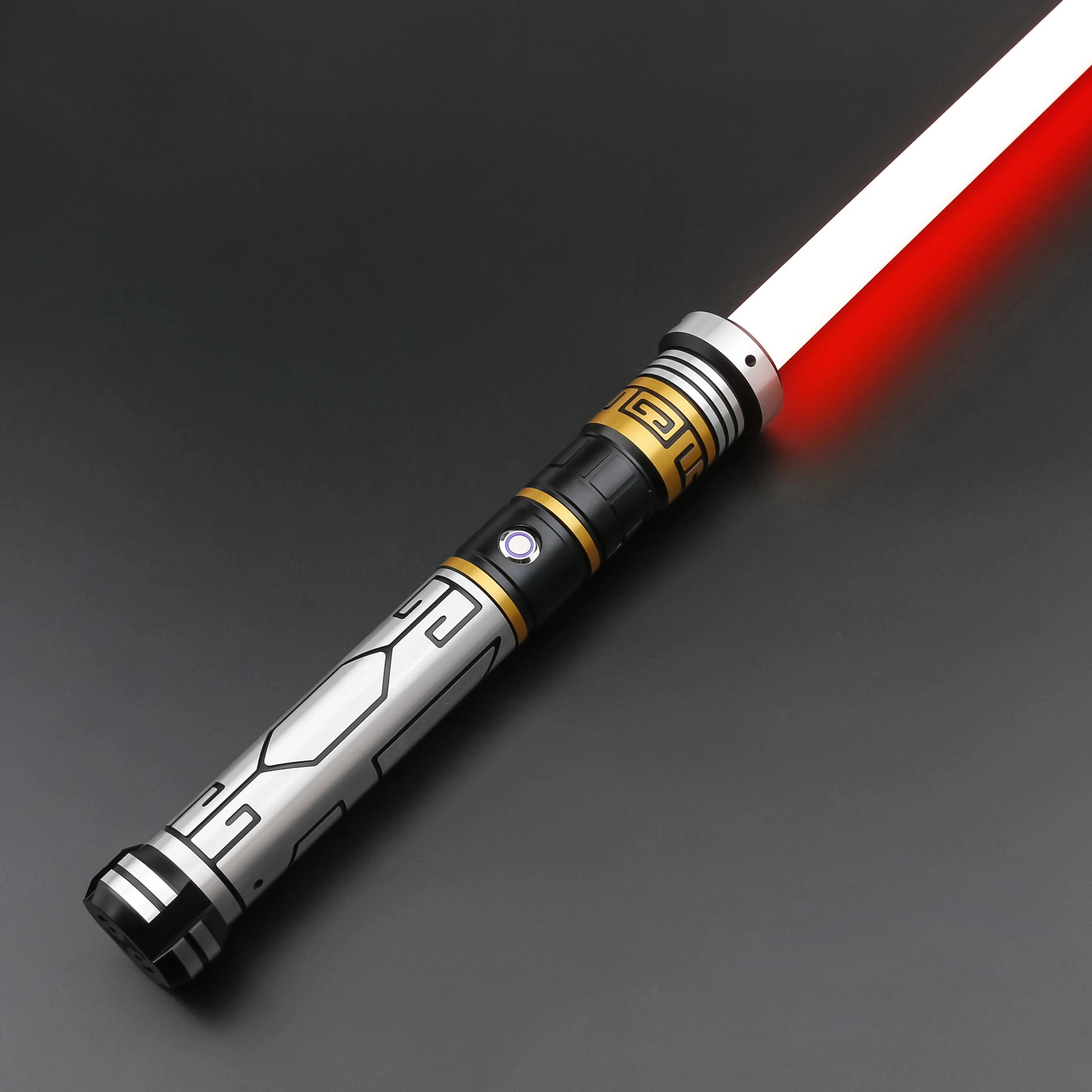 RGB Lightsaber Laser Sword Metal Flashing Weapon Rave Cosplay Toys Soundfonts Force FX FOC Blaster Toy  Espada Sabre De Luz