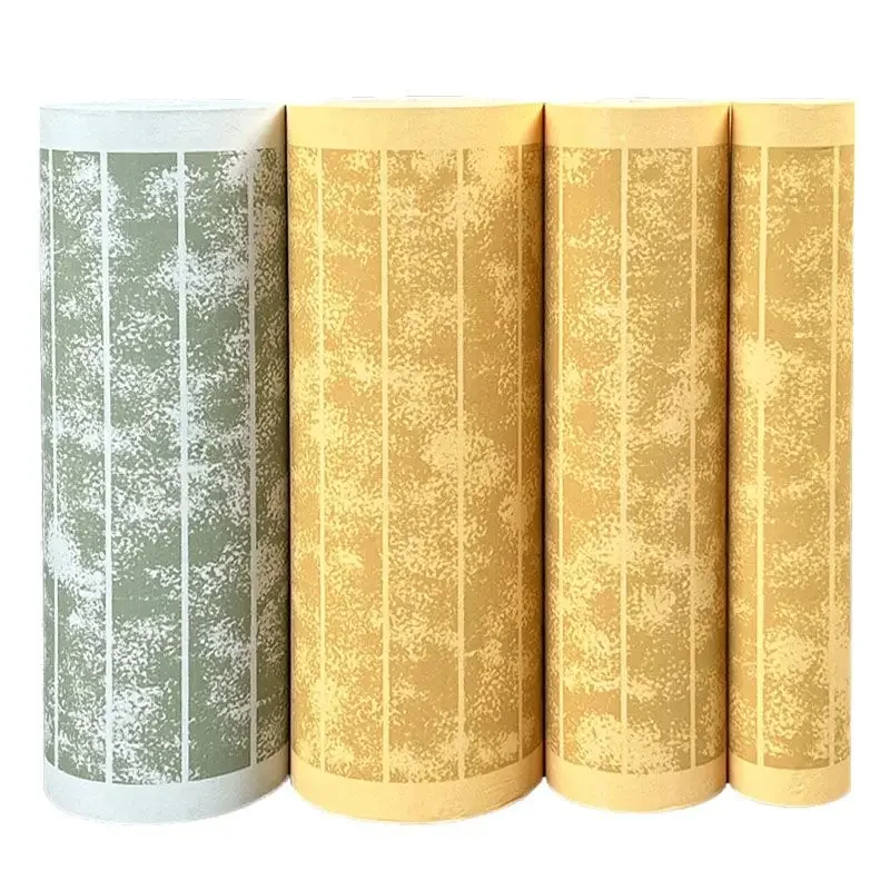 Batik Half Ripe Rice Paper Antique Small Regular Cursive Script Calligraphy Works Xuan Paper Beginners Brush Practice Xuan Paper