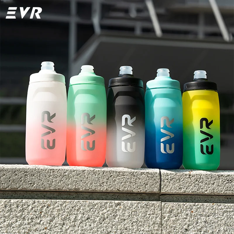 Bouteille d'eau pour vélo EVR 620 ml, ultralégère, anti-fuite, sans goût, pour le camping, la randonnée, les sports de plein air, le cyclisme