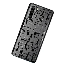 Crocodile Snakeskin Maya Diamond Skins Film Wrap Skin Phone Paste Film For HUAWEI P30 Pro P30 Lite P20 Stone Back Sticker Film
