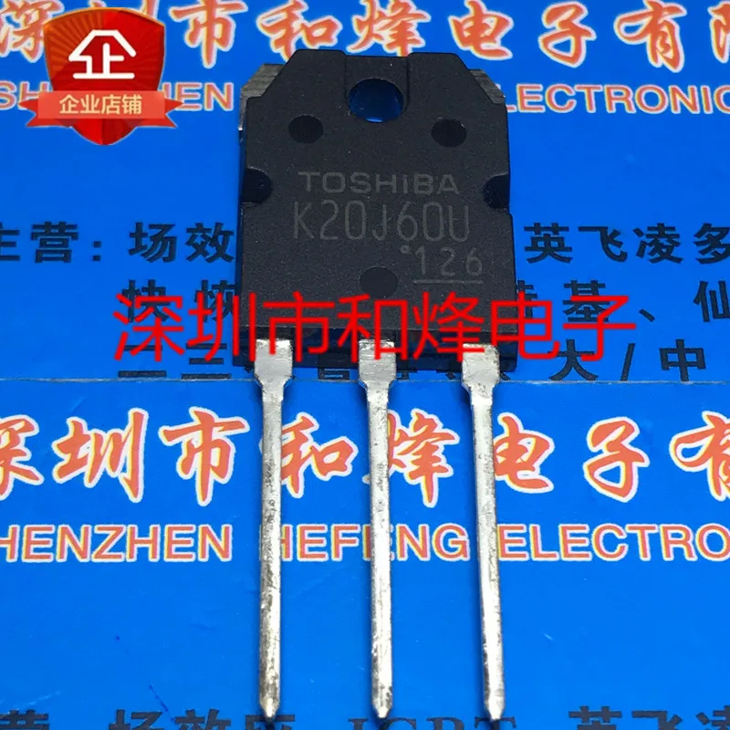 5PCS-10PCS K20J60U TK20J60U TO-3P 600V 20A ใหม่และต้นฉบับบนสต็อก