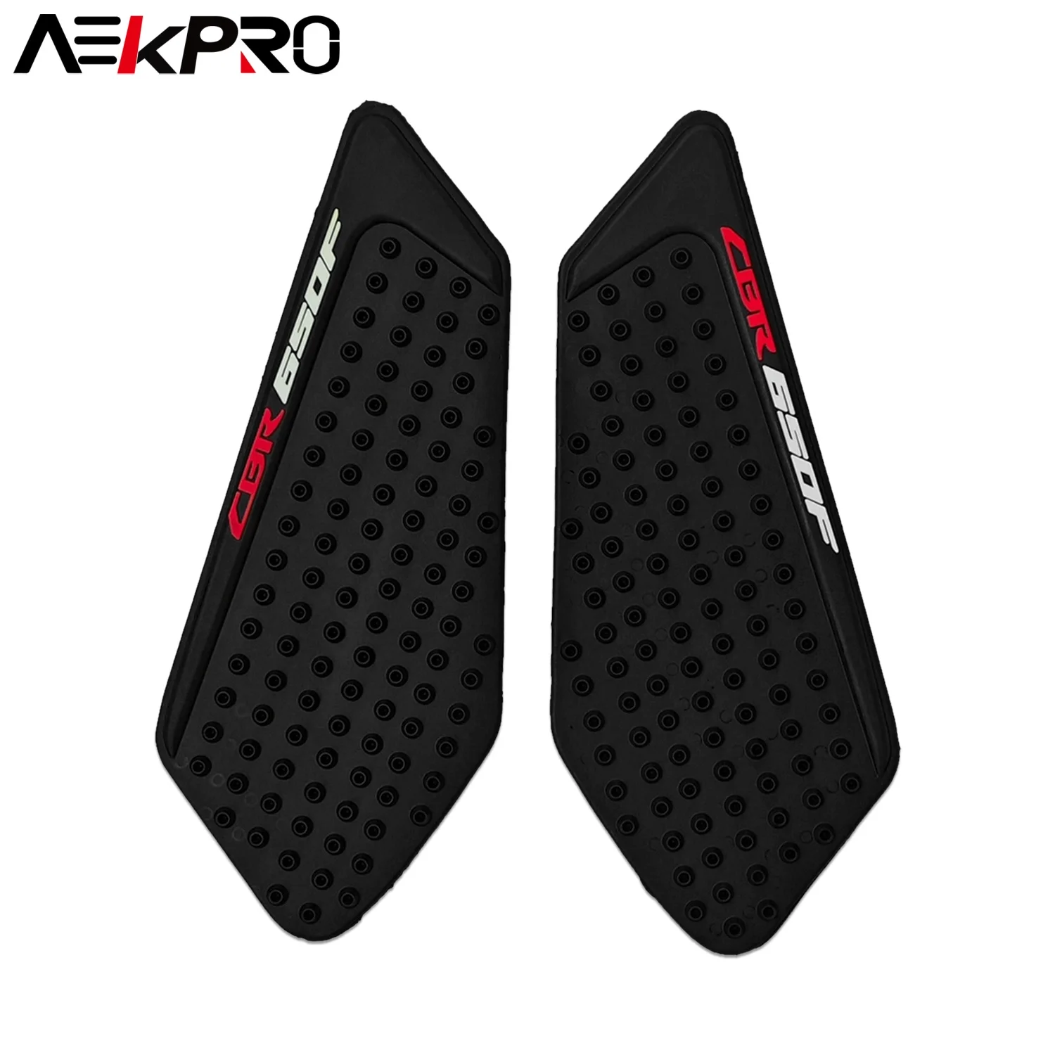 Motorcycle Fuel Tank Side Decoration Decals For CB650F CBR650F 2014-2017 Anti Slip Gel Fishbone Tank Pad Stickers cb605f cbr650f