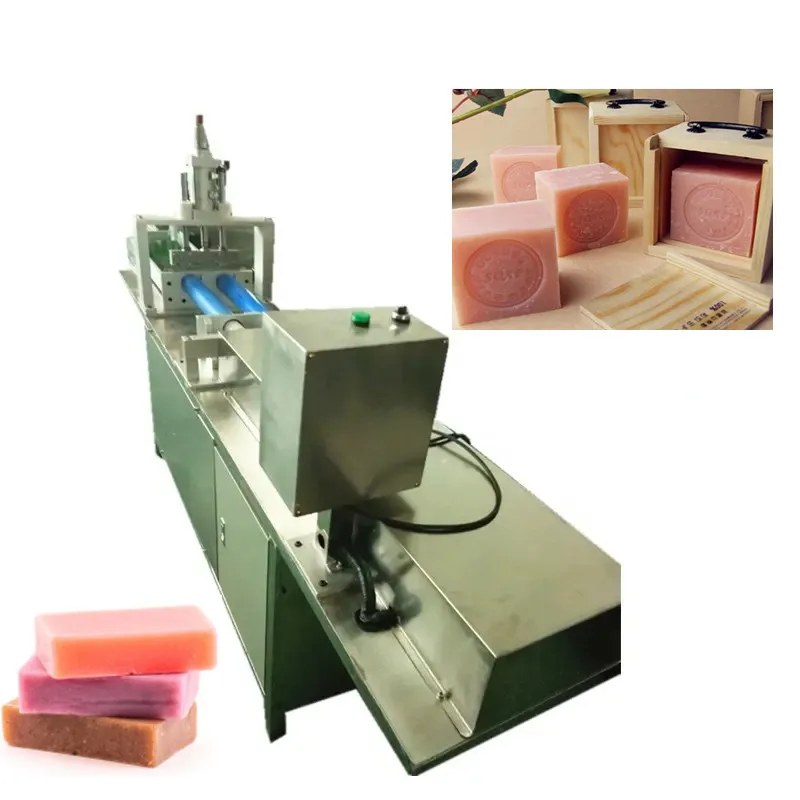 ماكينة تقطيع قطع الصابون الأوتوماتيكية من النوع الأوتوماتيكي 1.2 كيلو وات ماكينة قطع شريط الصابون اليدوية 220 فولت ماكينة صنع شريط الصابون