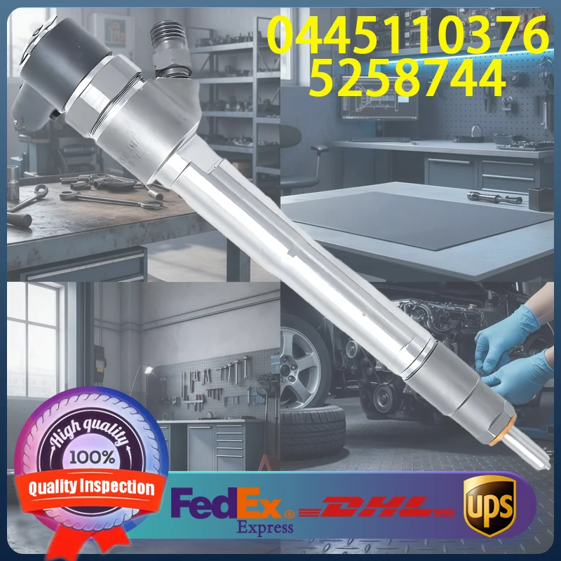 

0445110376 5258744 Топливная форсунка Common Rail для дизельного двигателя Cummins ISF2.8 Gaz Gazel Sobol