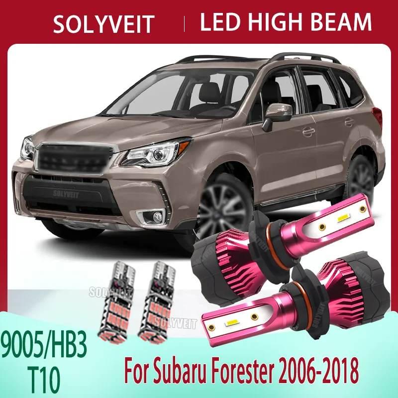 

Our 9005/HB3 LED High Beam's Fan Keeps Physics on Your Side For Subaru Forester 2006 2007 2008 2009 2010 2011 2012 2013-2018