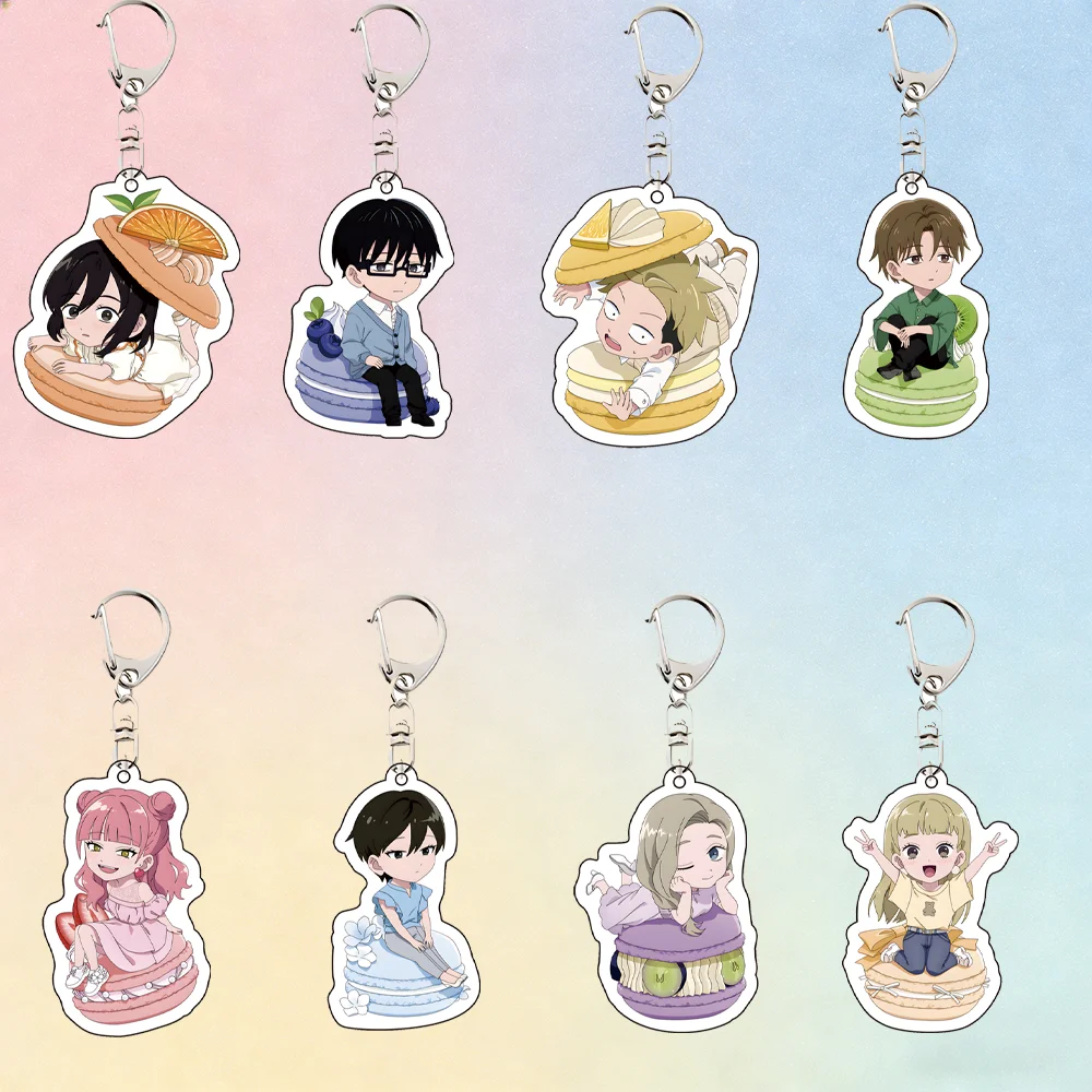 NEW Anime Keychain You and I are Polar Opposites Shin Asakura Taro  Collection Accesorios Home Desk Decorate for Fans Key Chain
