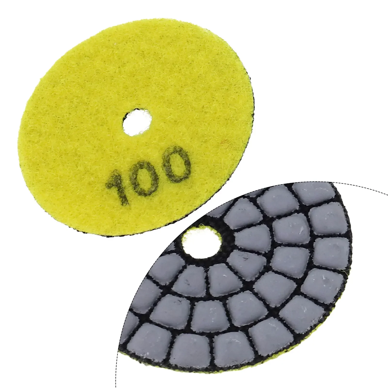 2 Inch 50mm Diamond Dry Polishing Pad Type For Granite Marble Quartzite Glass Olishing Sanding Disc Power Abrasives Tools Parts