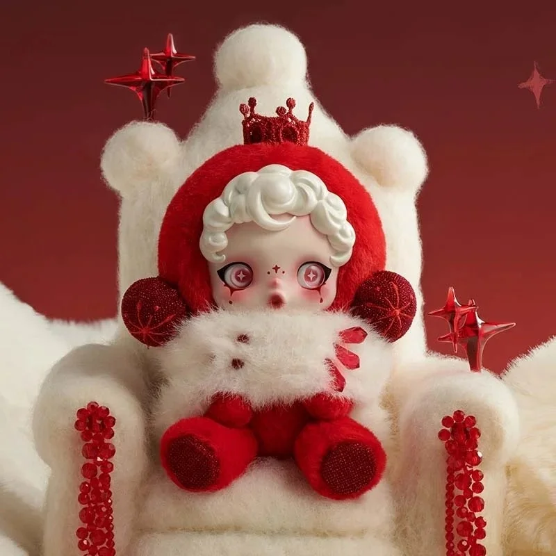 

Hot Original Skullpanda Winter Symphony Series Blind Box Vinyl Face Doll Cute Action Figure Backpack Pendant Christmas Gift