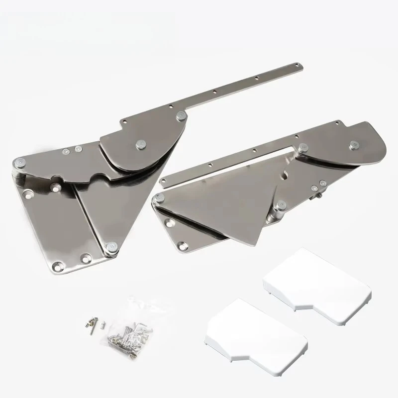 Stainless Steel Furniture Support Rod, Drop‑Down Stay Bracket for Wall‑Mounted Cabinet TV Cabinet Kitchen