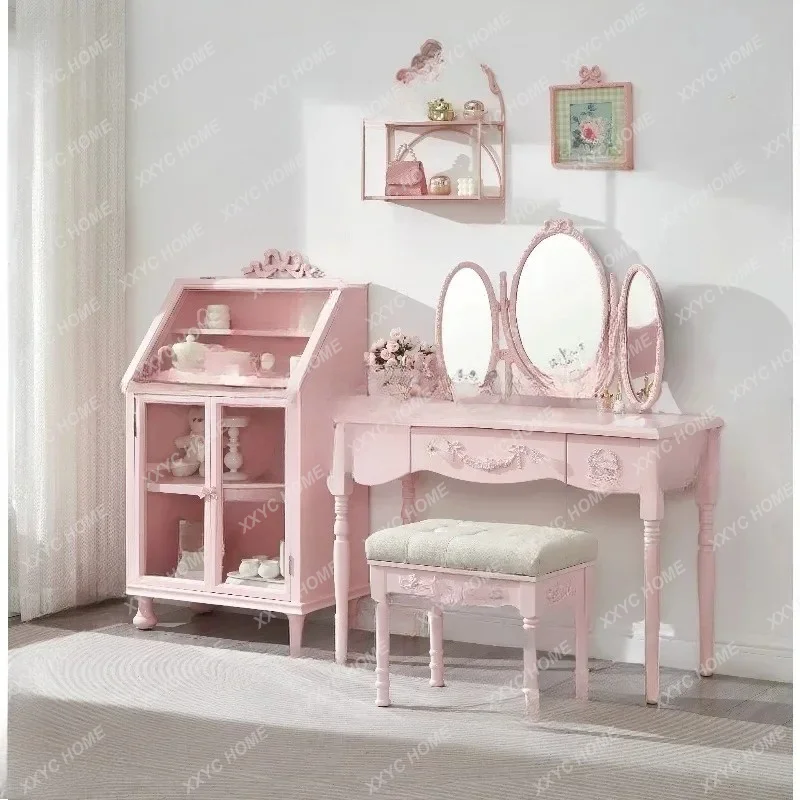 

carved double door solid wood dining side cabinet household living room display dopamine display chest cabinet