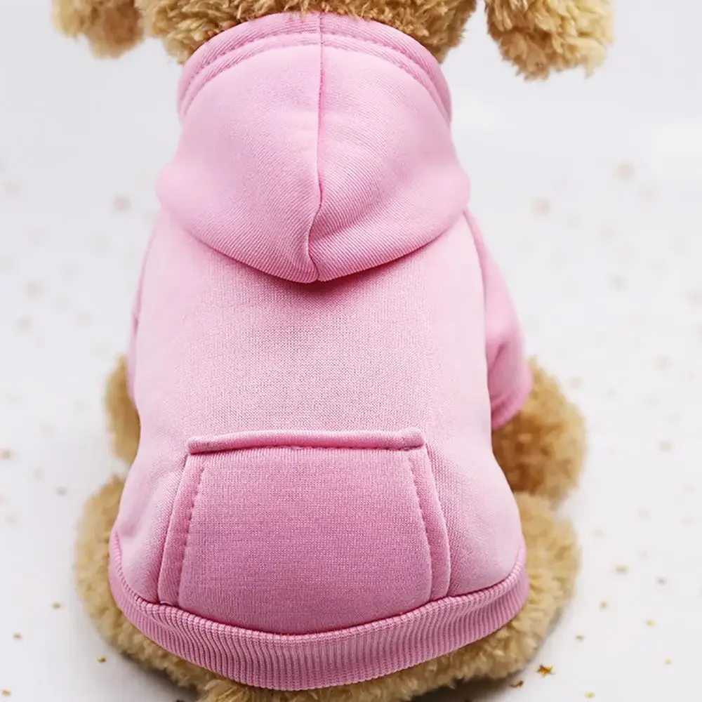 Winter-Hoodie-Sweatshirt-Jacke für kleine und mittelgroße Hunde, Haustiermantel, Welpenkleidung, Chihuahua-Kostüm, Bulldoggen-Kostüm, Welpen-Haustier-Herbstbekleidung – Detail 12