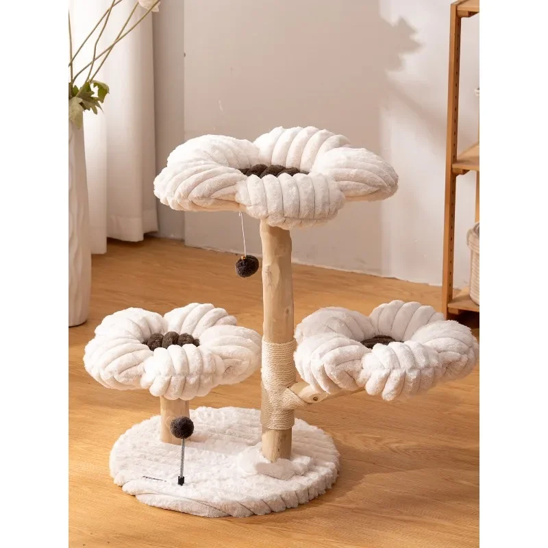 Cat climbing frame, cat litter, cat tree