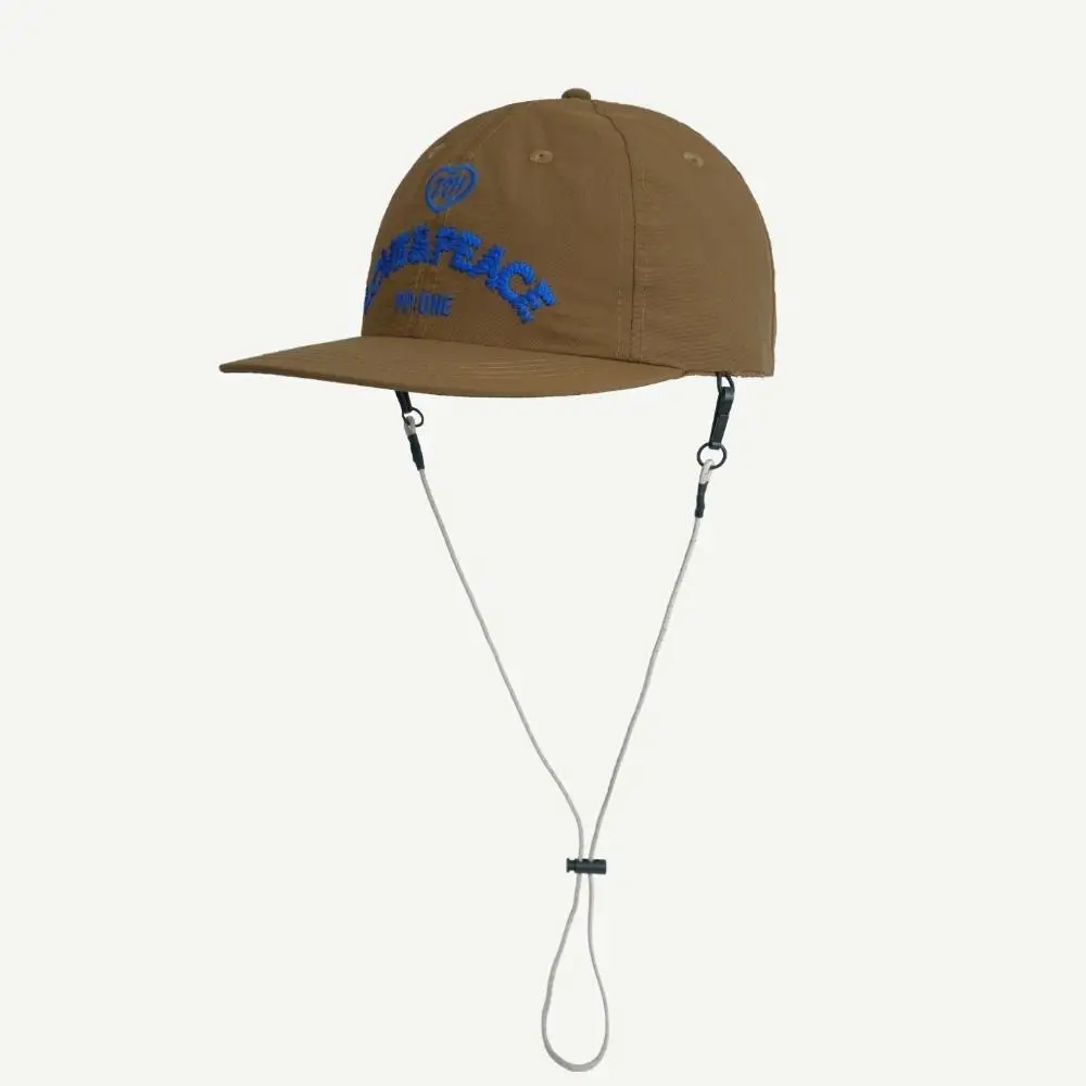 

Trend Korean Letter Baseball Cap Cotton Breathable Drawstring Baseball Cap Versatile Adjustable Women's Visors Unisex
