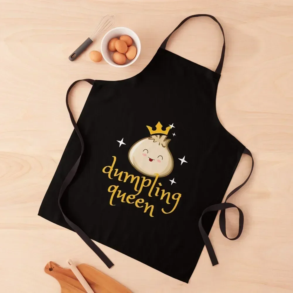 

Dumplings Queen Apron Men gift professional kitchen christmas kitchen Apron