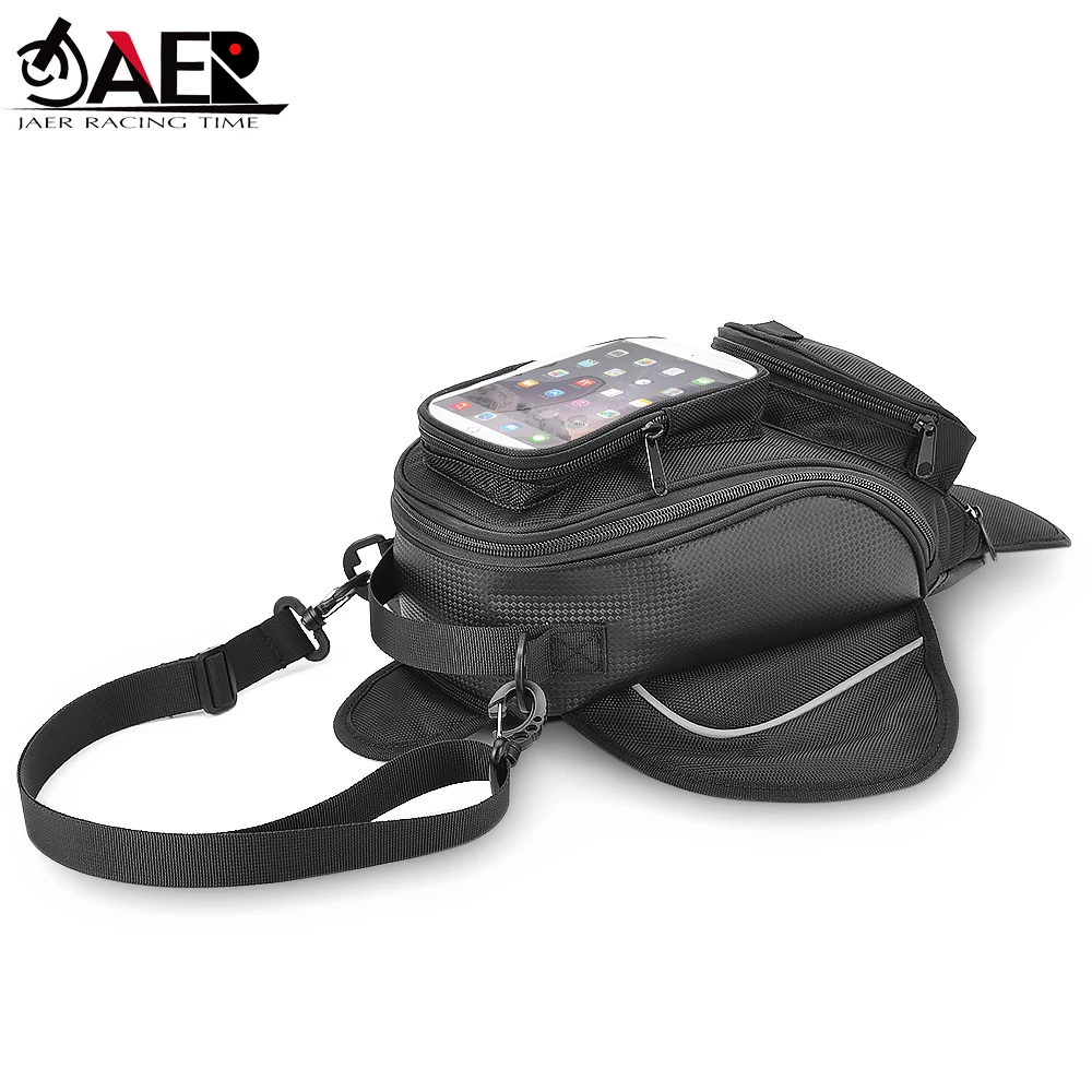 Tank Bag Motorcycle With Big View Widow For iphone Samsung Mobile Phone Navigation Moto Oil Gas Tank Bags Backpack