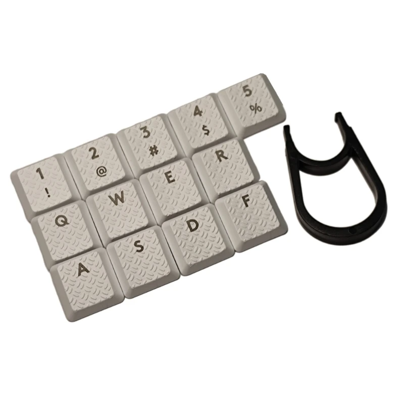 13PCS ABS Textured Tactility Backit Keycaps for G813/G815/G915/G913 Mechanical Keyboard for Gamers Professionals Personalized