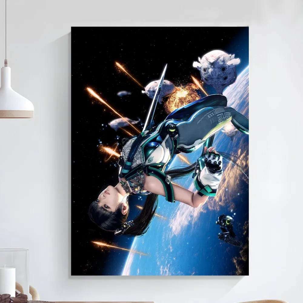 Stellar Blade Eve  07 Game Poster Art Self-adhesive Art Small Poster HD Quality Poster Wall Art Painting Study Wall Decoration