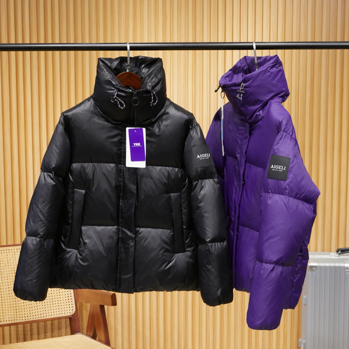 

Легкая пуховая куртка 90 Du с воротником-стойкой, ветрозащитная, водоотталкивающая, модная, городской стиль, для мужчин и женщин