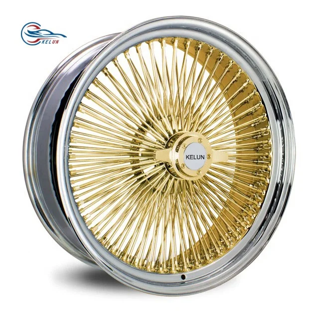 Forgiato Floating Center Caps Car Wheels Gold 5x114.3 Aluminum Alloy All22/ 24s s Chrome 18 Inch wire wheel