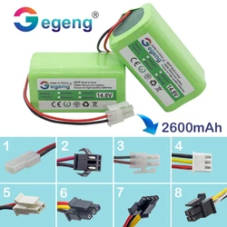 Gegeng 14.8V/14.4V 4S1P 2600mAh Vacuum Cleaner Battery for XIAOMI MIJIA/ILIFE/RoboVac/Deebot/POLARIS/Liectroux/Conga Excellence