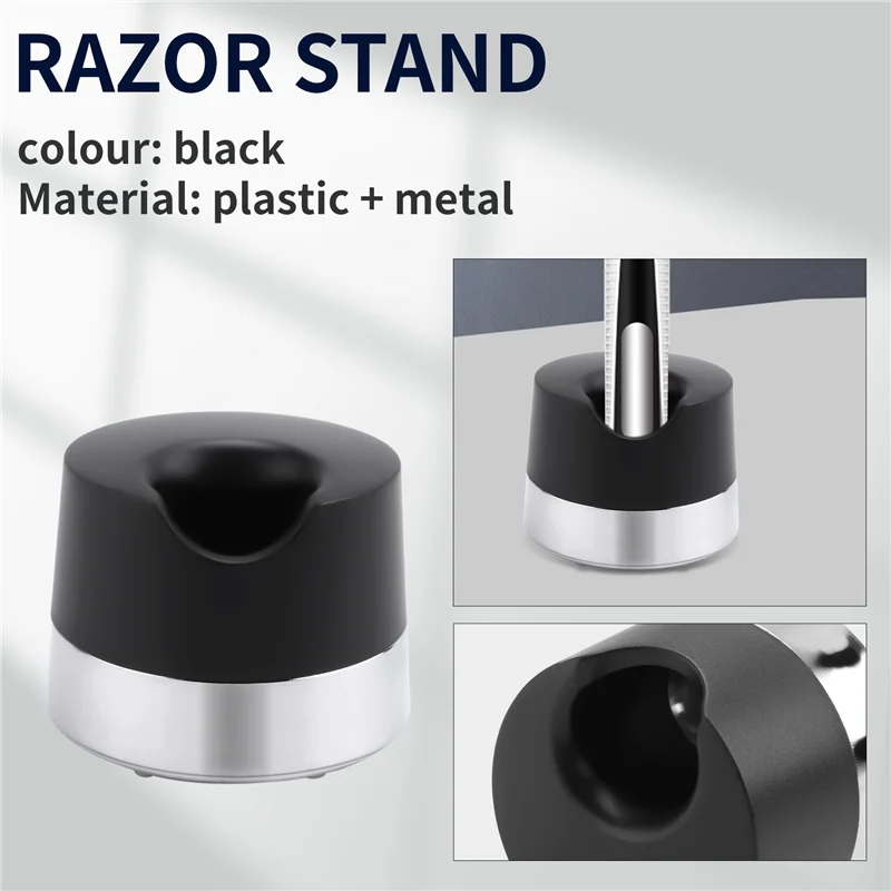 

Unique Design Heavyweight Men's Shaving Razor Stand Holder Base Gift For Brother Boyfriend Husband