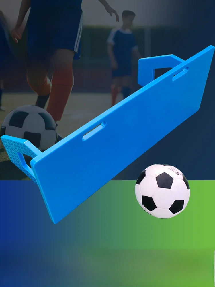 

Портативная синяя доска для отскока Fooall, детская тренировочная портативная полиэтиленовая доска управления проходом, спортивные принадлежности для фанатов Fitn