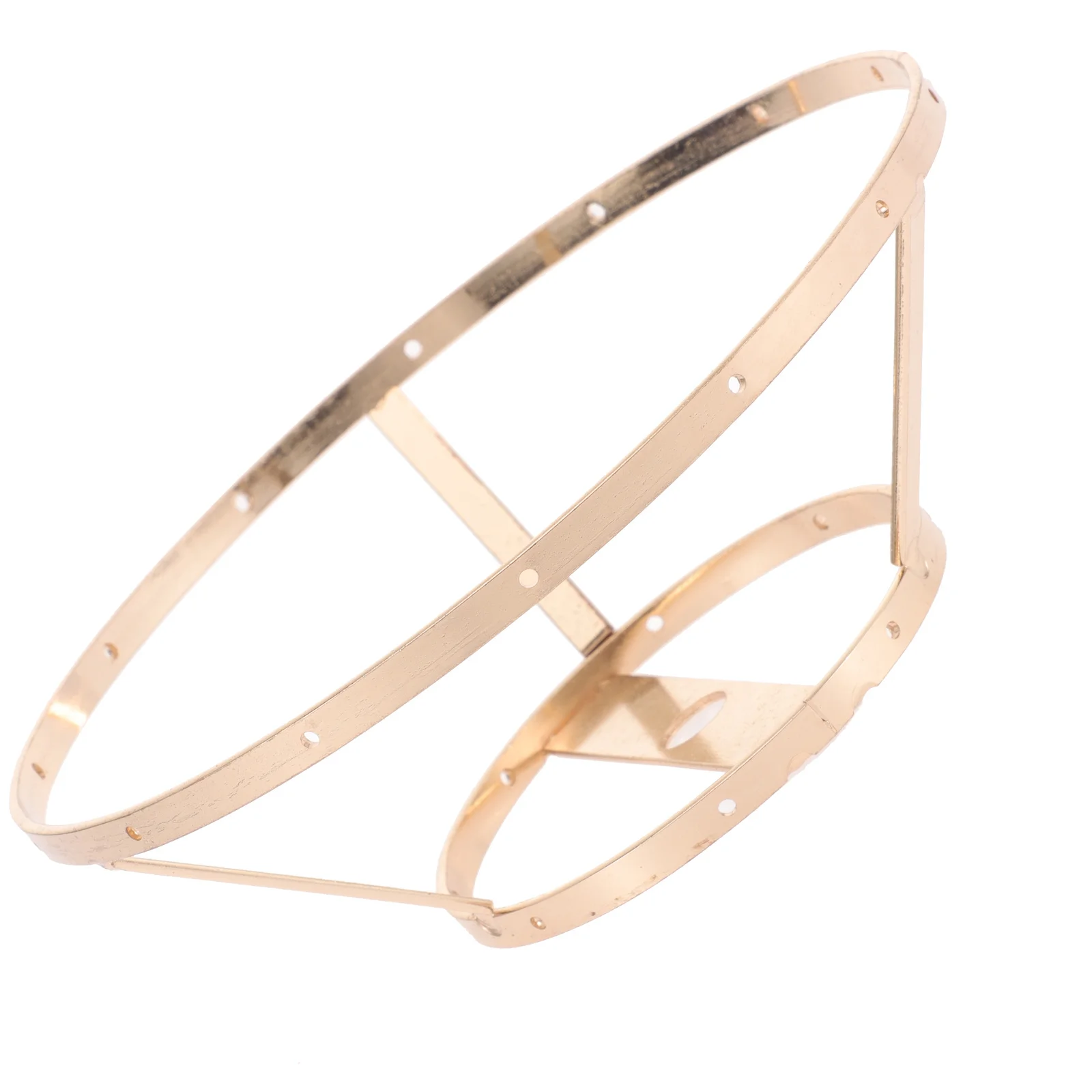 

Metal Lampshade Frame Diy Lamp Shade Rack Sturdy For Home Decor Vintage Style Light Cage Guard Ceiling Table Lamp Support