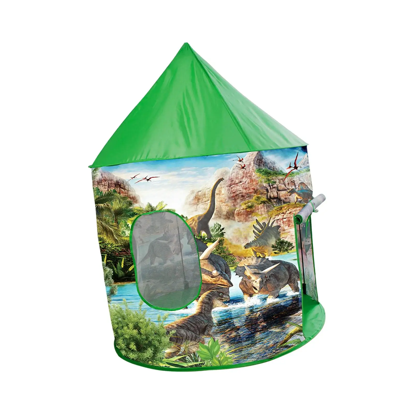 Dinosaur Play Tent Toys Kids Valentines Day Gifts for Indoor Yard Outdoor