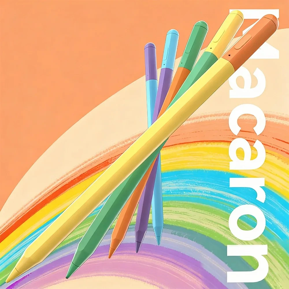 

Colorful Stylus Pen for Apple Pencil Tip Touch Pen for IPad A16 Pro 6 Mini 5 Air 3/4/5 USB-C Charging Color-matching Pen