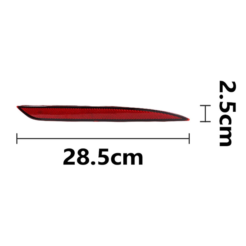 For Tesla Model Y MY 2020-2021 Rear Bumper Light Reflector Light Stop Brake Lamp Rear Bumper Reflector Brake Light 149581700C