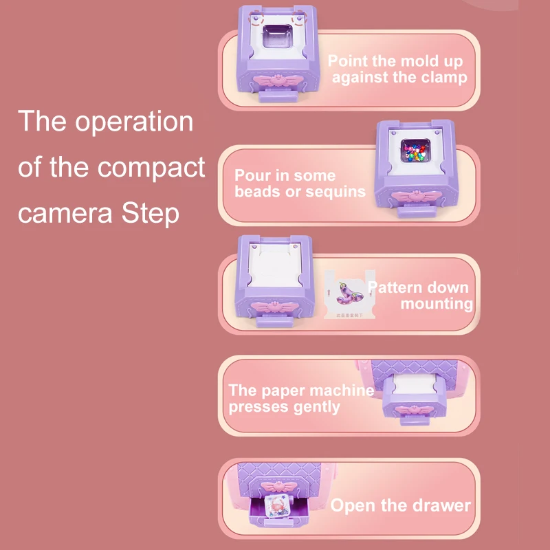 24 pçs diy menina princesa saco adesivo fabricante artesanal brinquedos festa jogo favor artesanal criativo 3d adesivo máquina para crianças