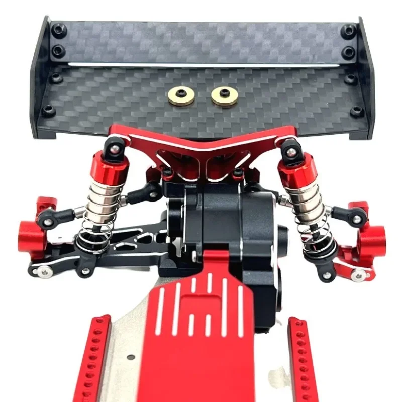 WLtoys 1/24 244016 LOSI 1/24 마이크로-B RC 자동차 금속 업그레이드 OP 액세서리 부품용 전면 및 후면 서스펜션 브래킷