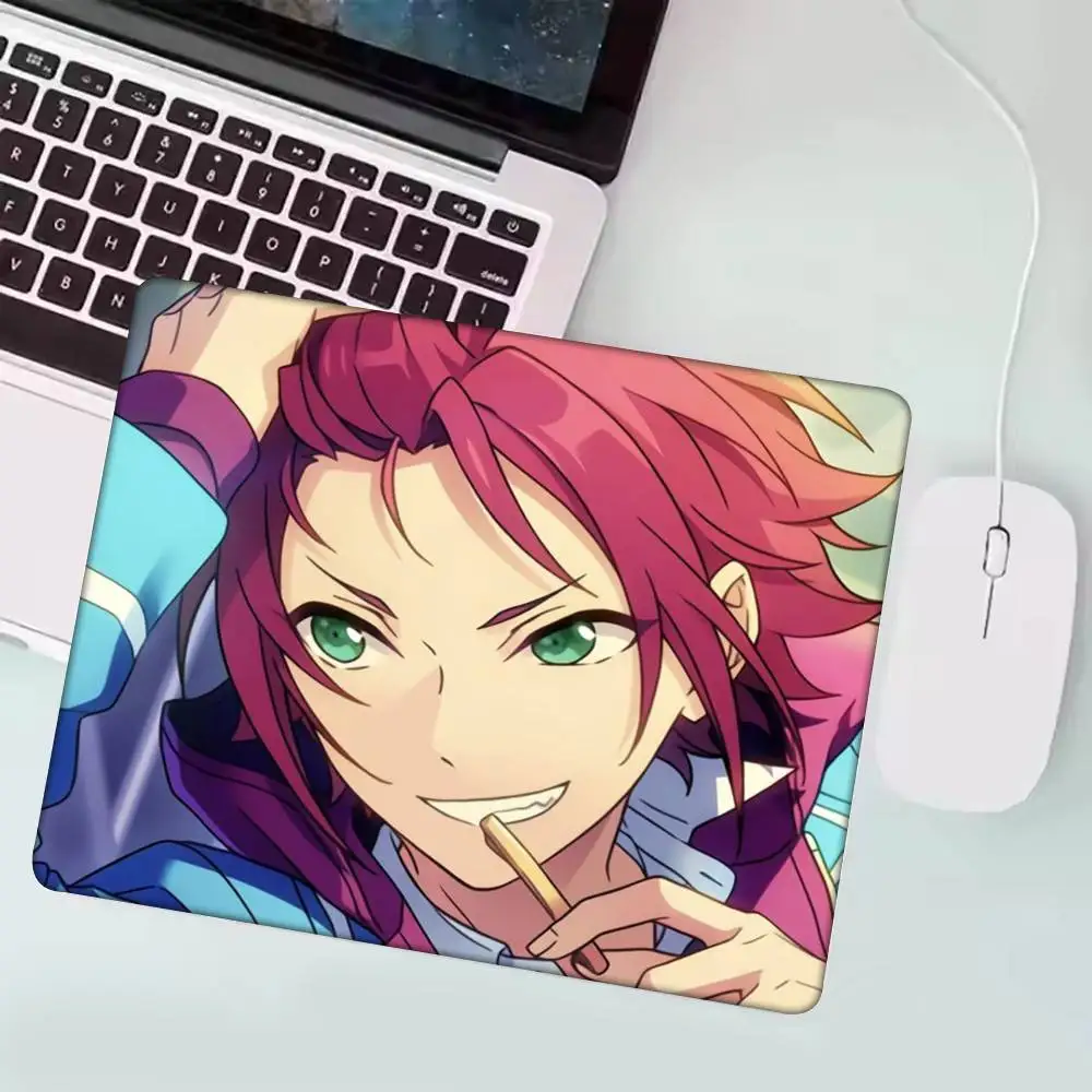 

1pc Music Game Isara Mao Mousepad Small LockEdge For Gamers Computer Desk Pad Rectangular Anti-slip Rubber