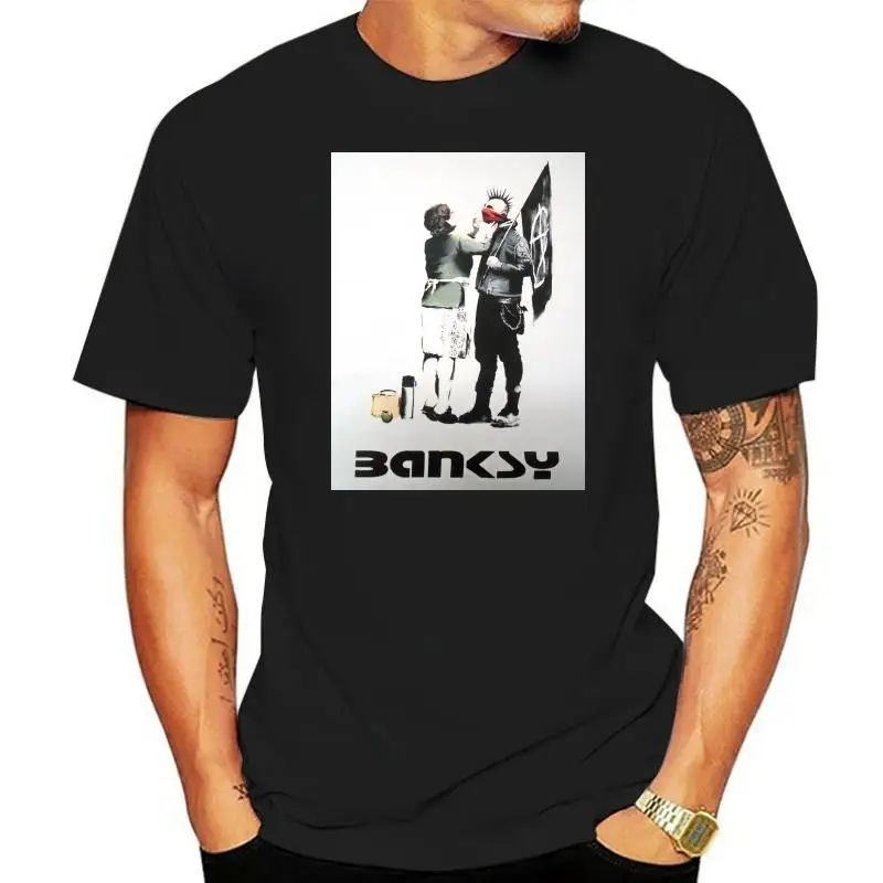 2022 Summer Fashion Hot Punk boy Mum BANKSY T-shirt grafitti art CULT MENS LADIES BIRTHDAY GIFT IDEA T shirt