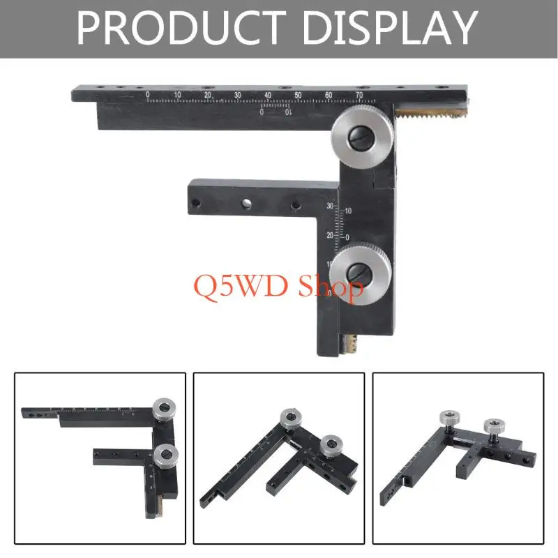 Q5WD Microscope Movable Caliper Ruler Accessory Mechanical Stage Moveable Stage