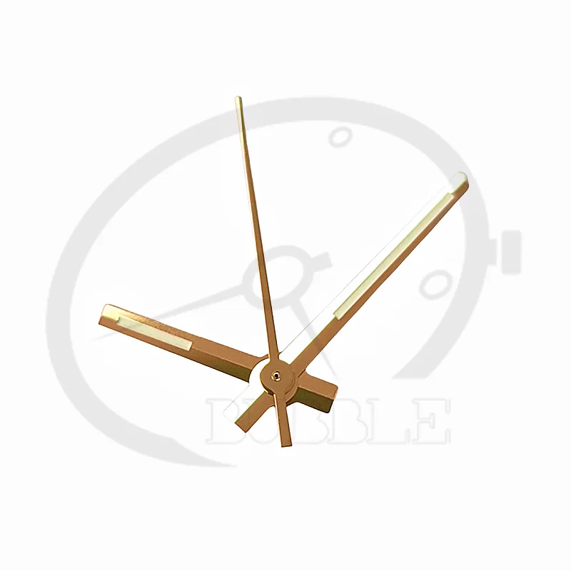 Modified Watch Accessory Silver Gold Rose Stainless Steel Green Luminous Watch Hands Fit For SEKIO NH35 NH36 4R 7S Movement