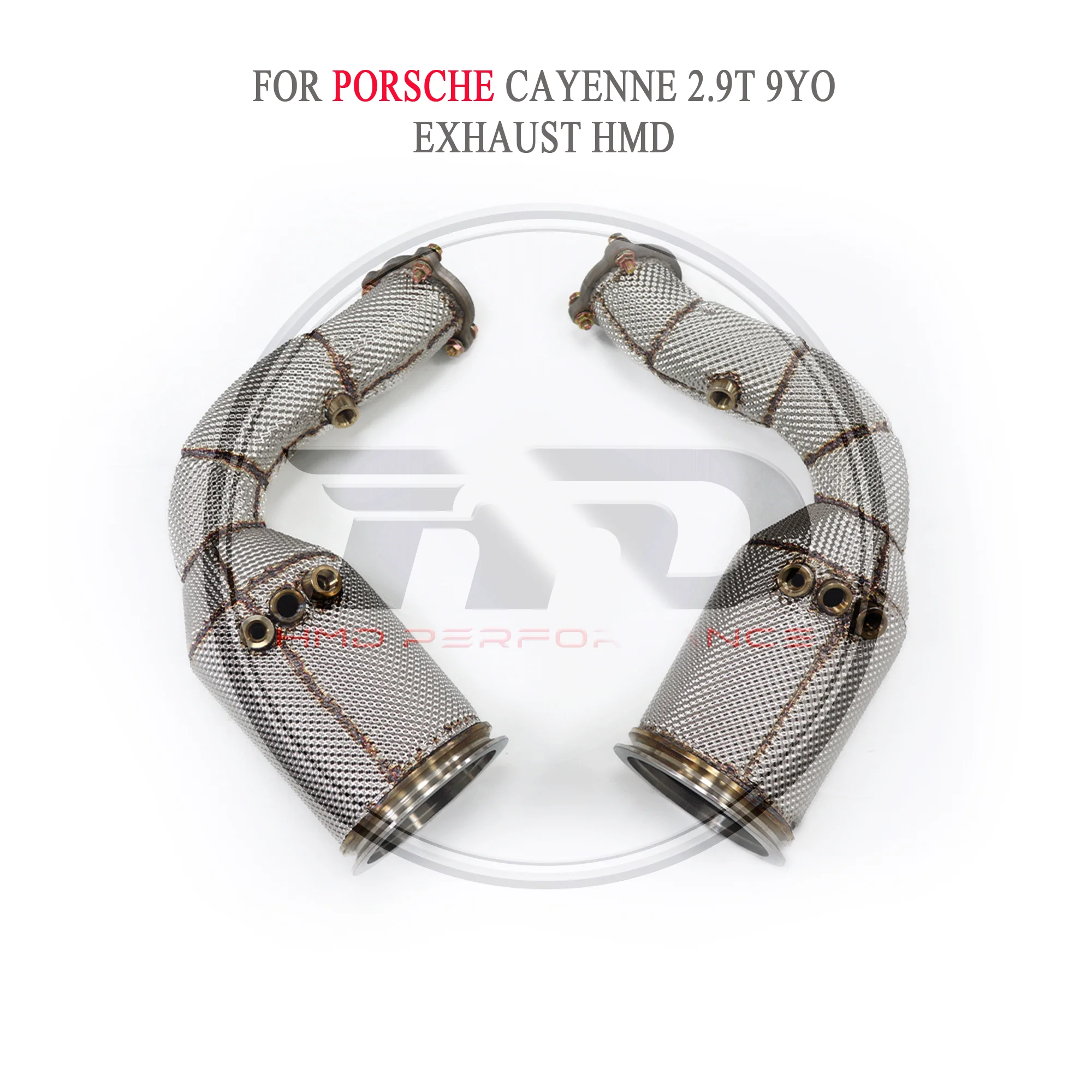 

HMD Downpipe for Porsche Cayenne 9Y0 2.9T Exhaust Systems Stainless Steel Header High Performance Car Accessories with OPF