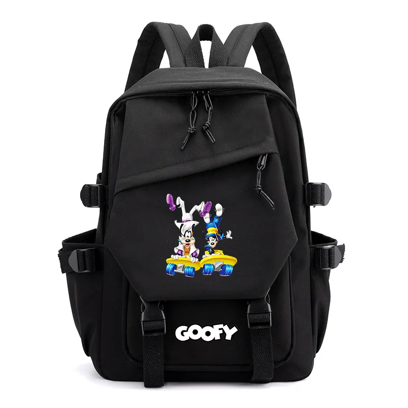 

MINISO A Goofy Movie Girls Kids School Book Bags Women Bagpack Teenagers Backpack Mochila Escolar